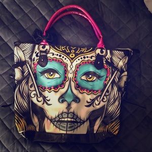 Sugar skull bag